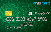 SBI Simply Click Credit Card