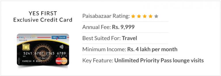yes bank credit card features benefits eligibility