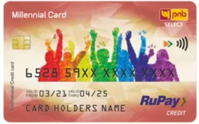 pnb rupay millennial credit card