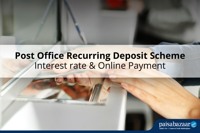 Post Office Recurring Deposit Scheme: Interest rate & Online Payment