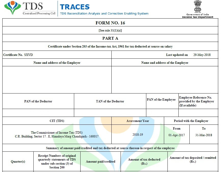 renovision mcgm form 16