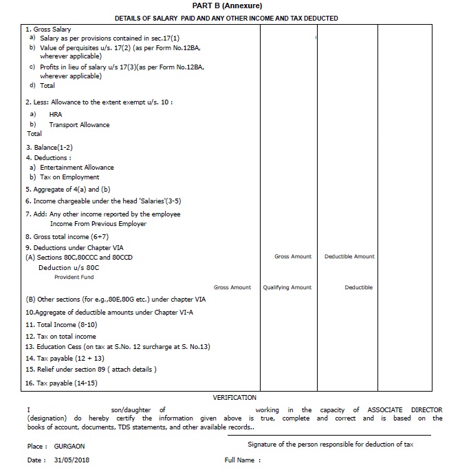 Proof Of No Income Letter Download from www.paisabazaar.com