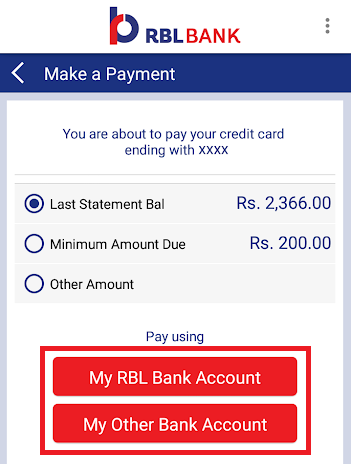 RBL Credit Card Payment: How to Pay Bill Online and ...