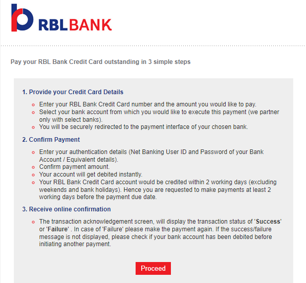 Rbl Credit Card Payment How To Pay Bill Online And Offline 11