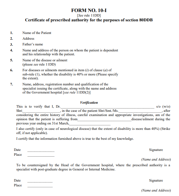 Income Tax Rebate Us 80ddb