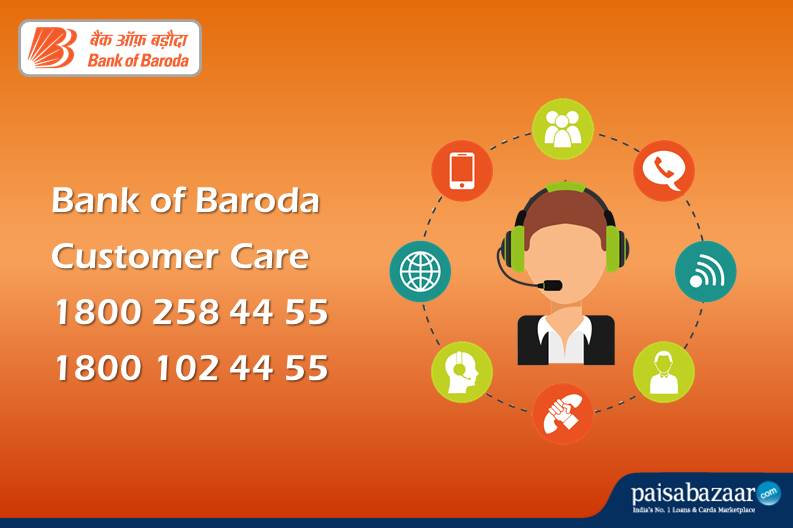 Bank of Baroda Customer Care, 24x7 Toll-Free Number, Missed Call