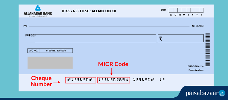 Allahabad Micr Code