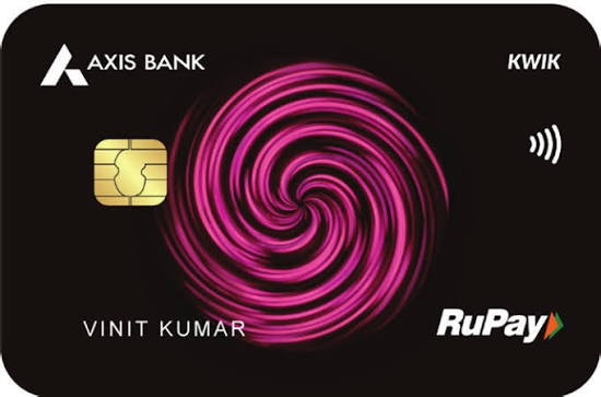 Image of Axis Bank Kwik Credit Card