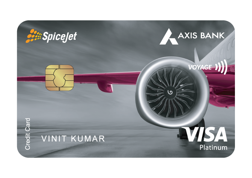 Image of SpiceJet Axis Bank Voyage Credit Card 