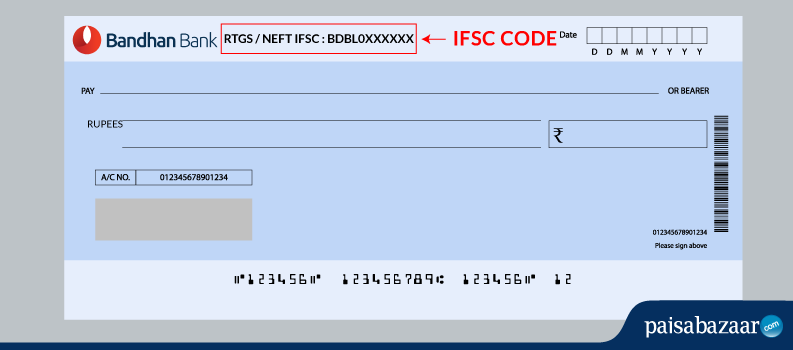 Bandhan ifsc code