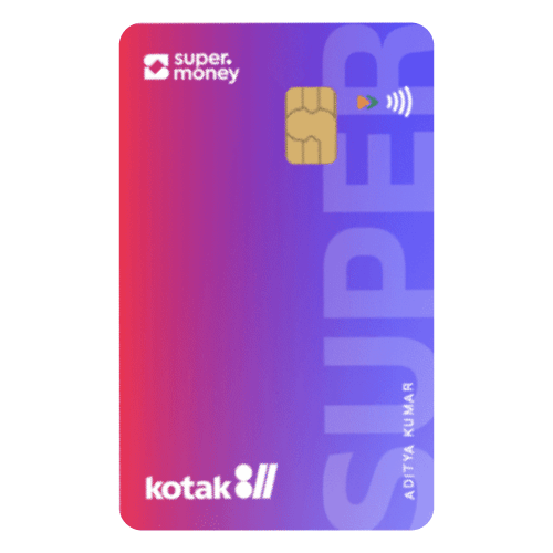 Image of Kotak811 Super Money Credit Card