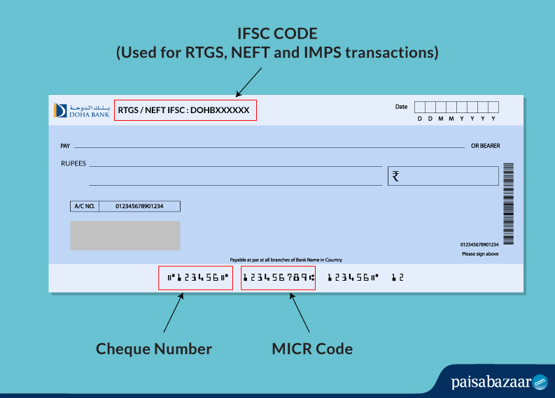 Doha Bank IFSC Code