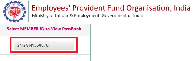 EPF Passbook