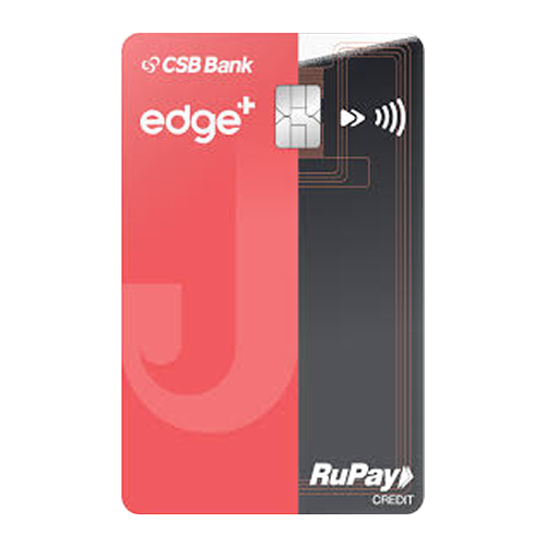 Image of Edge+ CSB Bank RuPay Credit Card