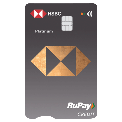 Image of HSBC RuPay Platinum Credit Card