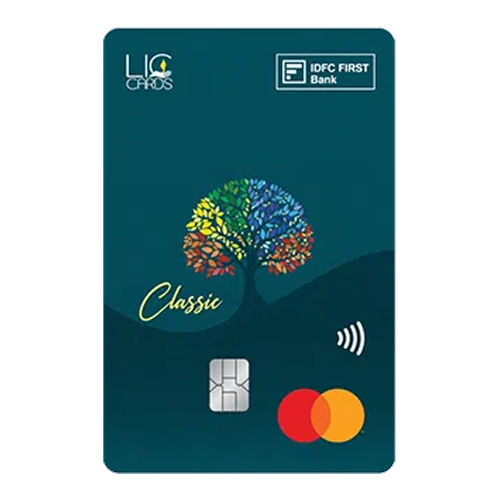 Image of IDFC FIRST LIC Classic Credit Card 