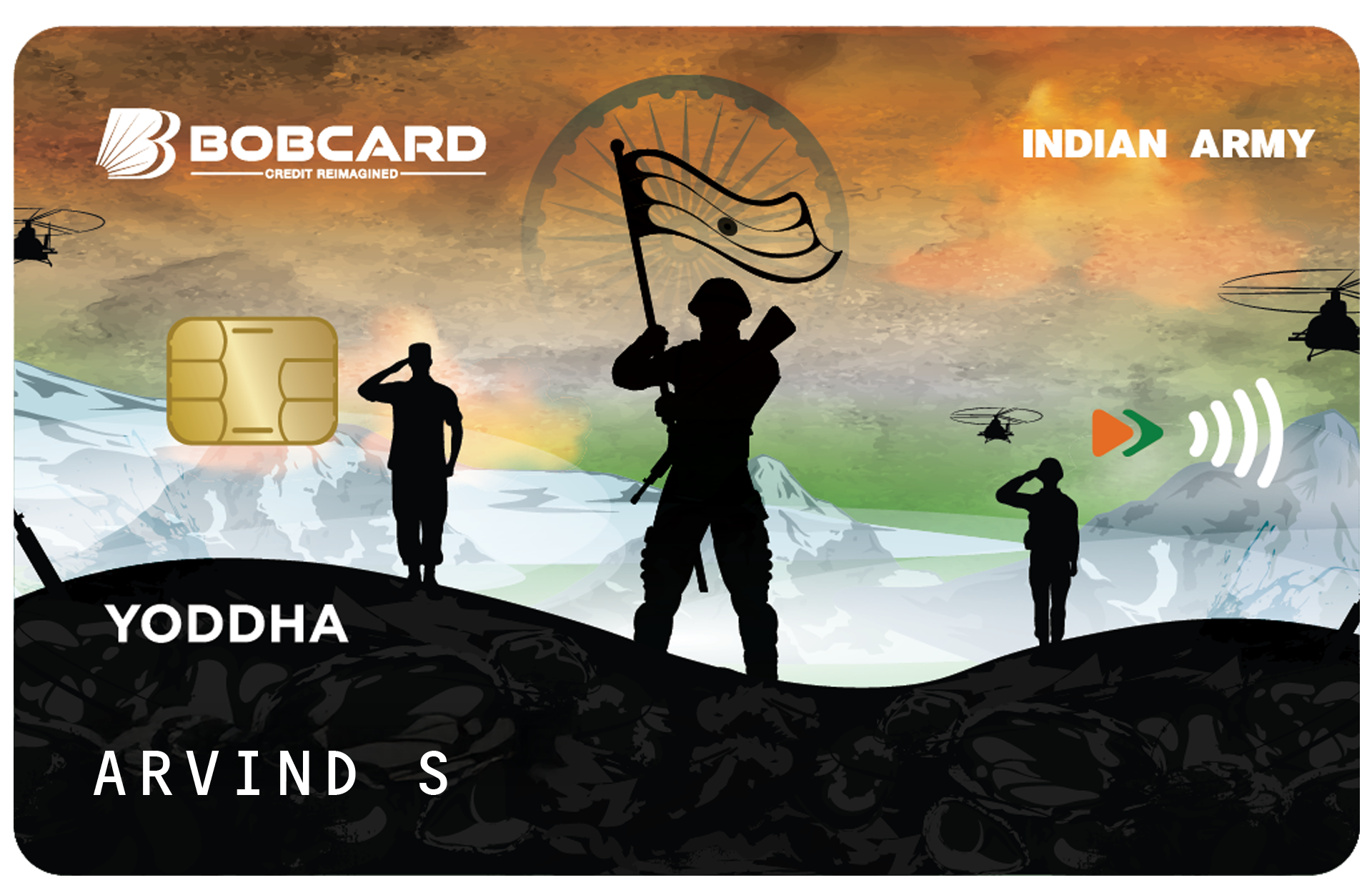 Image of Indian Army YODDHA BOBCARD