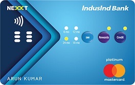 Image of  IndusInd Nexxt Credit Card