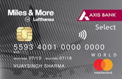 Image of Miles and More Select Axis Bank Credit Card