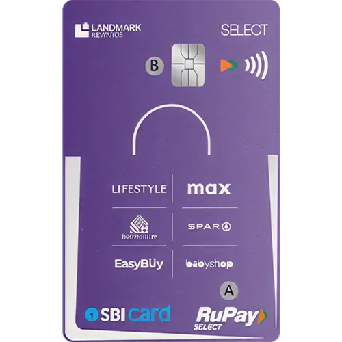 Image of Landmark Rewards SBI Card SELECT