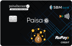Image of SBM Bank Paisabazaar Paisa+ Credit Card