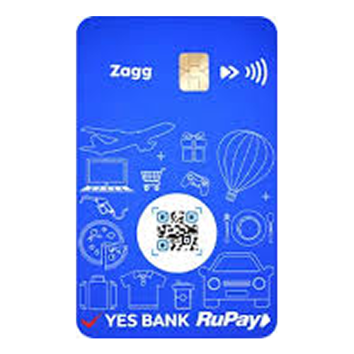 Image of YES BANK Zagg Credit Card