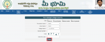 Meebhoomi - Meebhoomi AP, AP Land Records, Adangal, ROR, 1-B