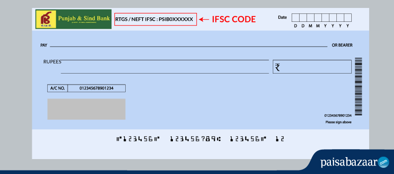 punjab & sind bank ifsc code