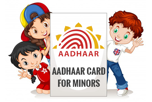 aadhaar for minors