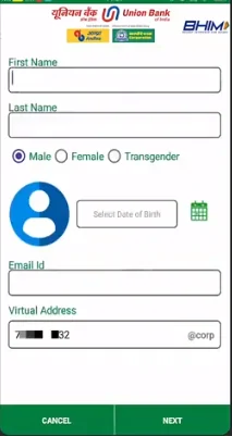 Corporation Bank UPI - Registration