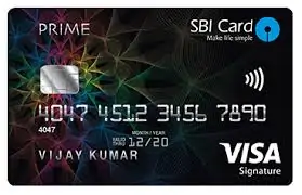 SBI Card PRIME
