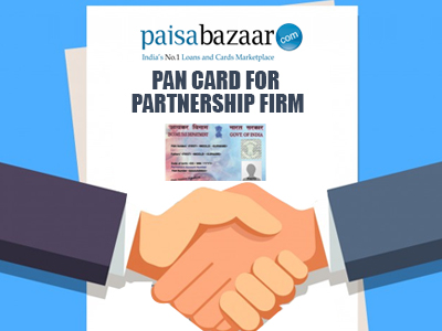 pan card for partnership firm