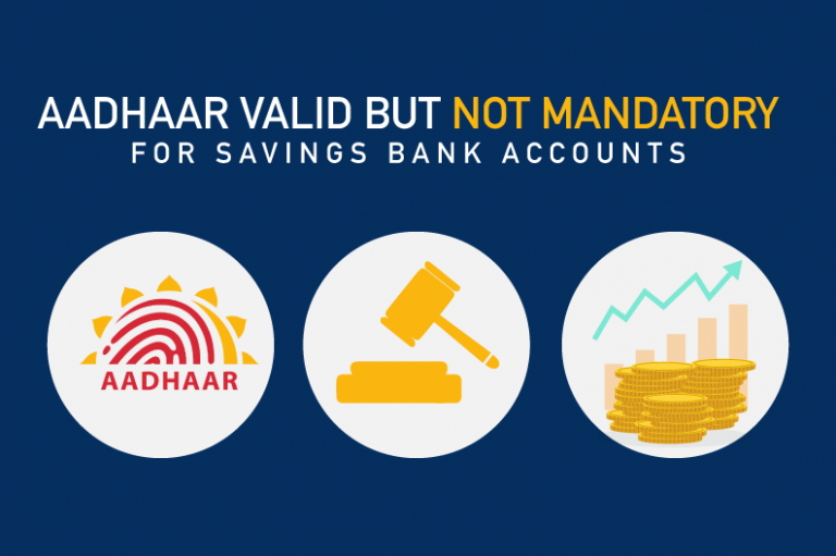aadhar not mandatory