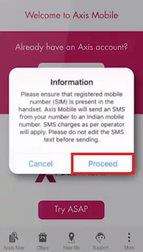 2 - Axis Bank Mobile Banking Login Info