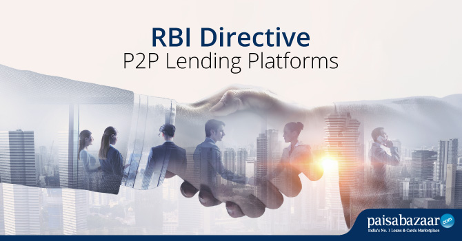 RBI Directive on P2P Lending Platforms