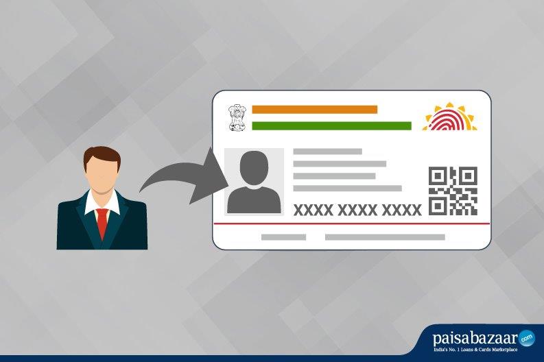 change photo in aadhaar
