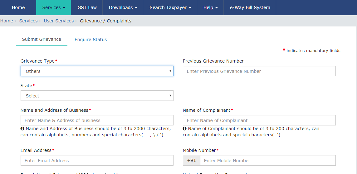 GST Helpline & Customer Care Number GST Self Service Portal Paisabazaar