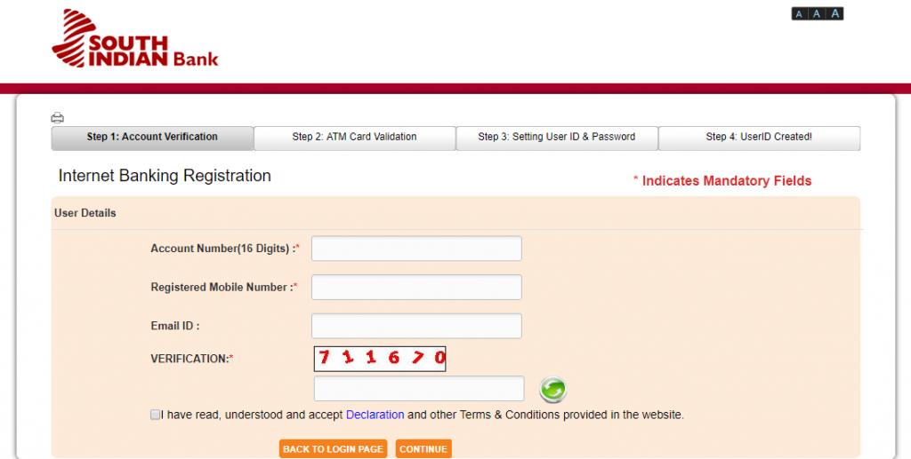 South Indian Bank Net Banking Login & Reset Password