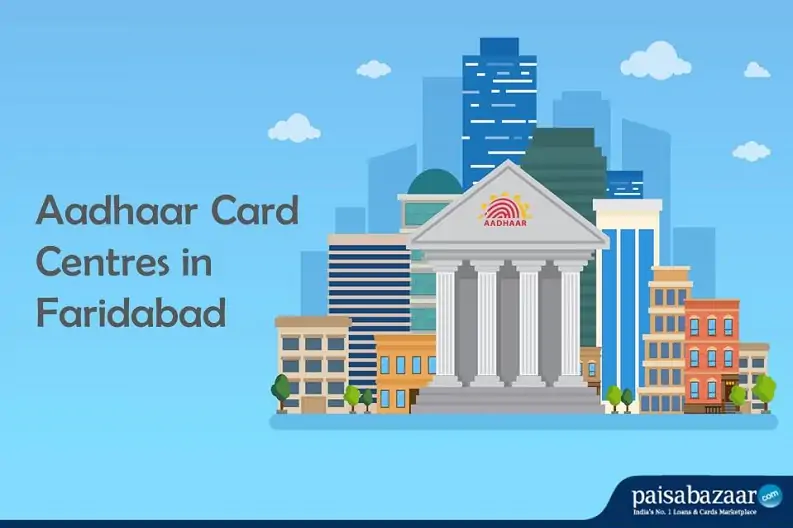 Aadhar Enrolment Centres in Faridabad