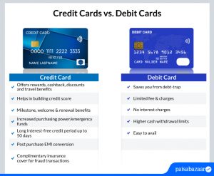 Why are credit cards better than debit cards? - Paisabazaar - 18