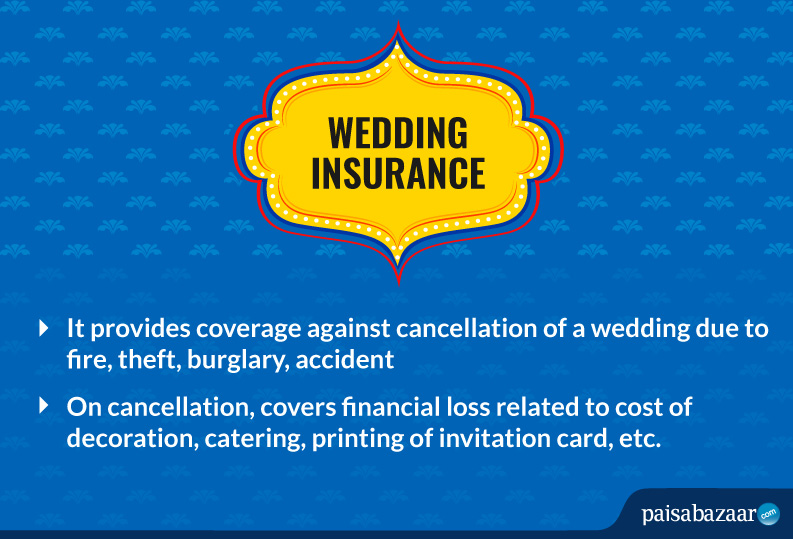 Wedding Insurance : Coverage, Claim & Exclusions