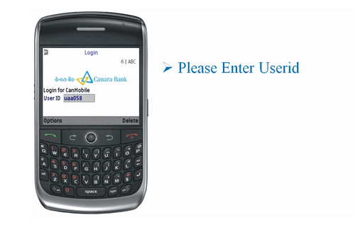2 - Canara Bank Mini Statement User ID