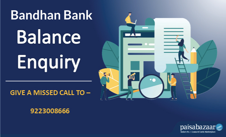 Bandhan Bank Balance Enquiry by Number Missed Call SMS Netbanking