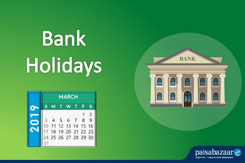 Bank Holidays in March 2019