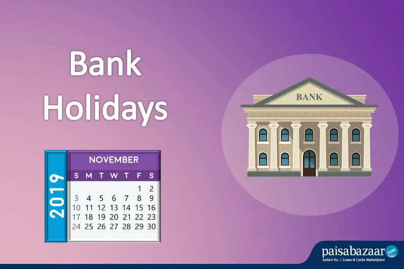 Bank Holidays in November 2019