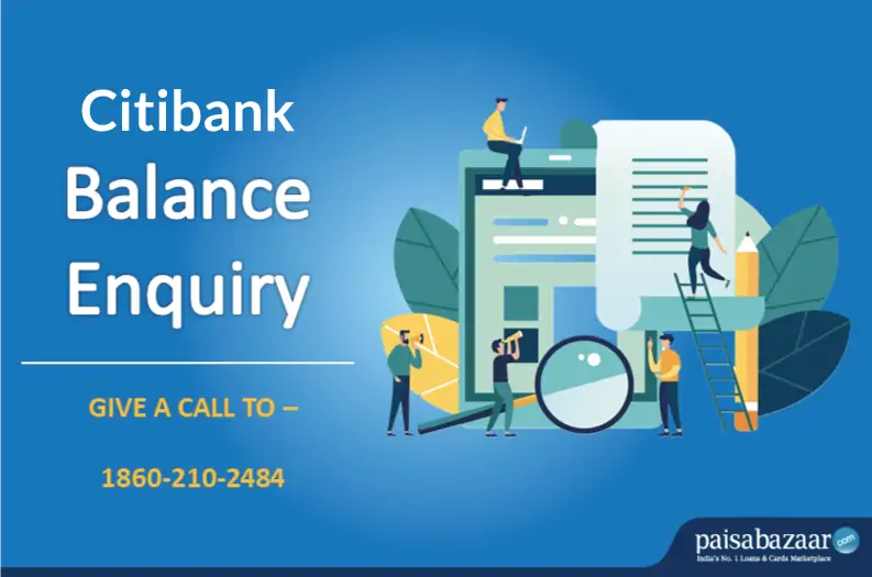 Citibank Balance Check By Number Sms Net Banking Passbook Atm