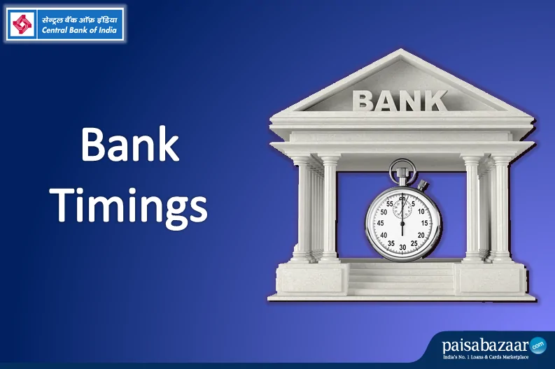 Central Bank of India Timings
