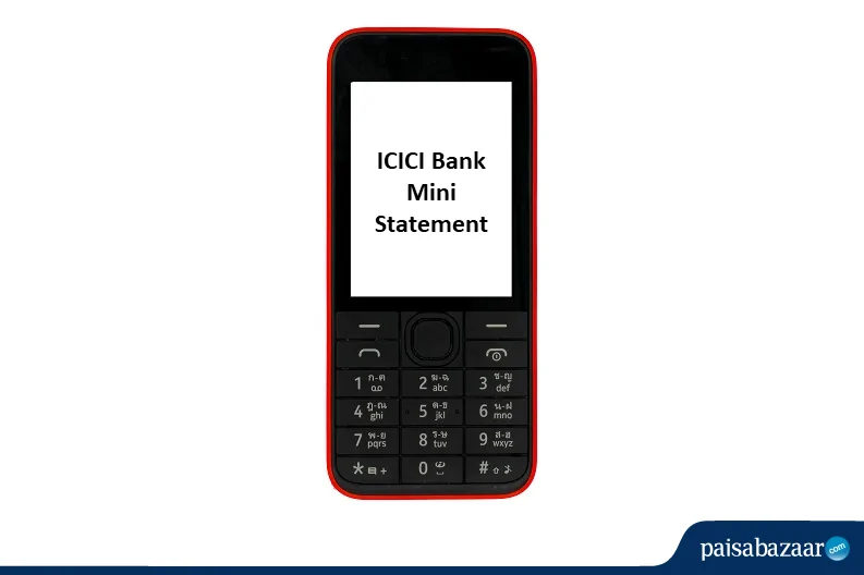 5-ICICI Mini Statement