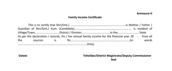 Income Certificate Format Download Online In Delhi Haryana income-certificate