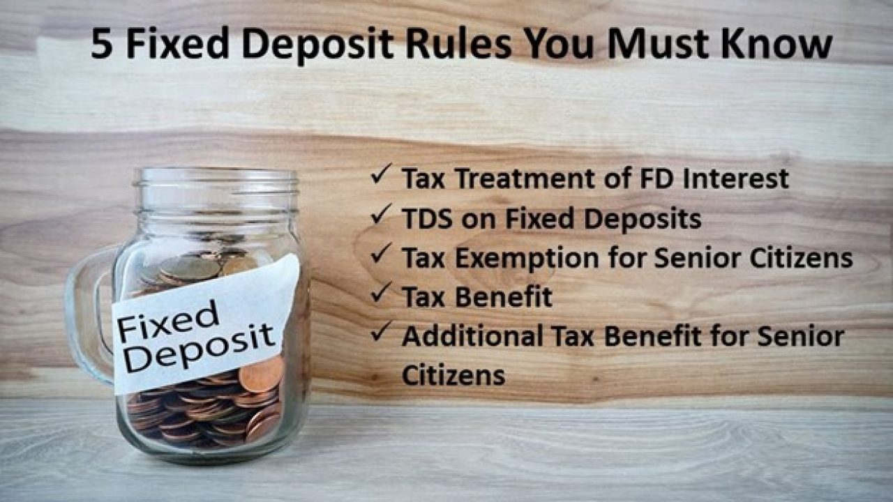 5 Fixed Deposit Rules And Regulations You Must Know Paisabazaar Com